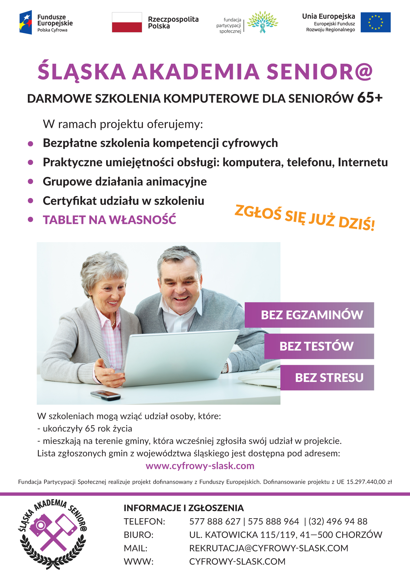 Śląska Akademia Senior@ on-line