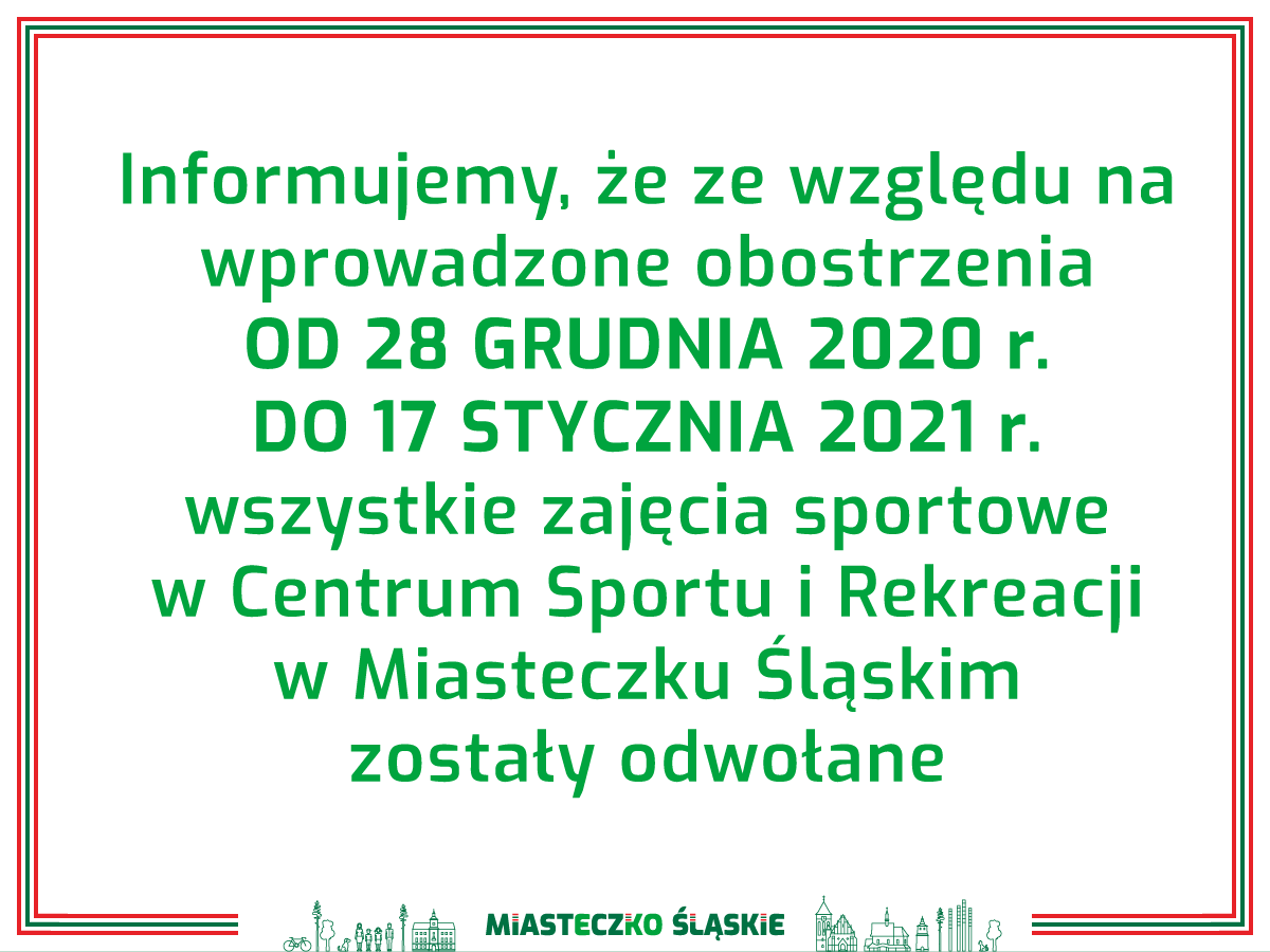 Zajęcia sportowe w Centrum Sportu i Rekreacji w Miasteczku Śląskim