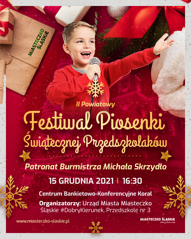 II Powiatowy Festiwal Piosenki Świątecznej Przedszkolaków