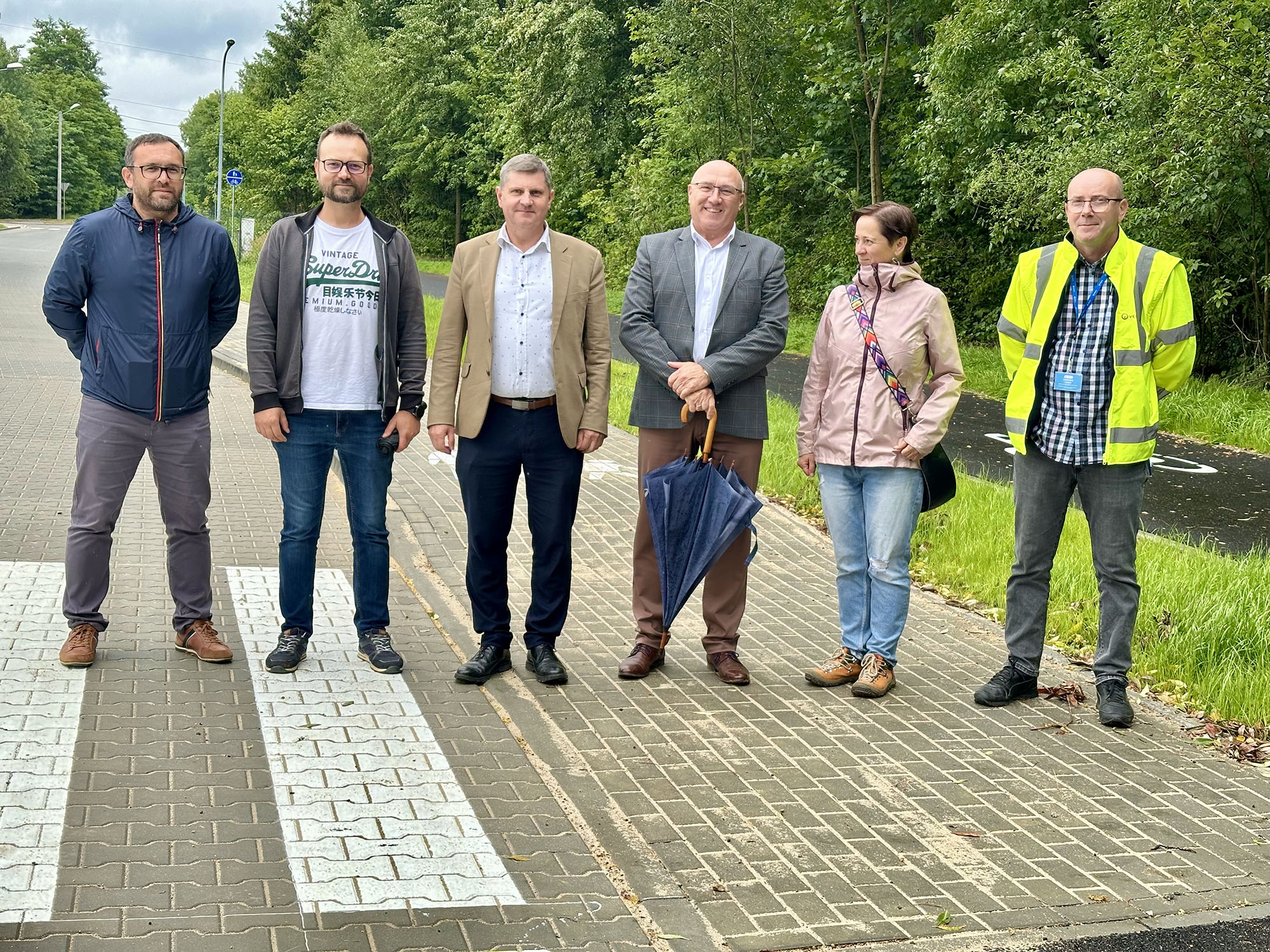 Odbiór końcowy inwestycji pn. „Budowa ulicy Gajowej w Miasteczku Śląskim – POLSKI ŁAD”
