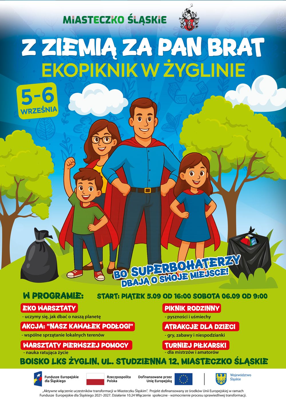 Międzypokoleniowy Eko Piknik w Żyglinie