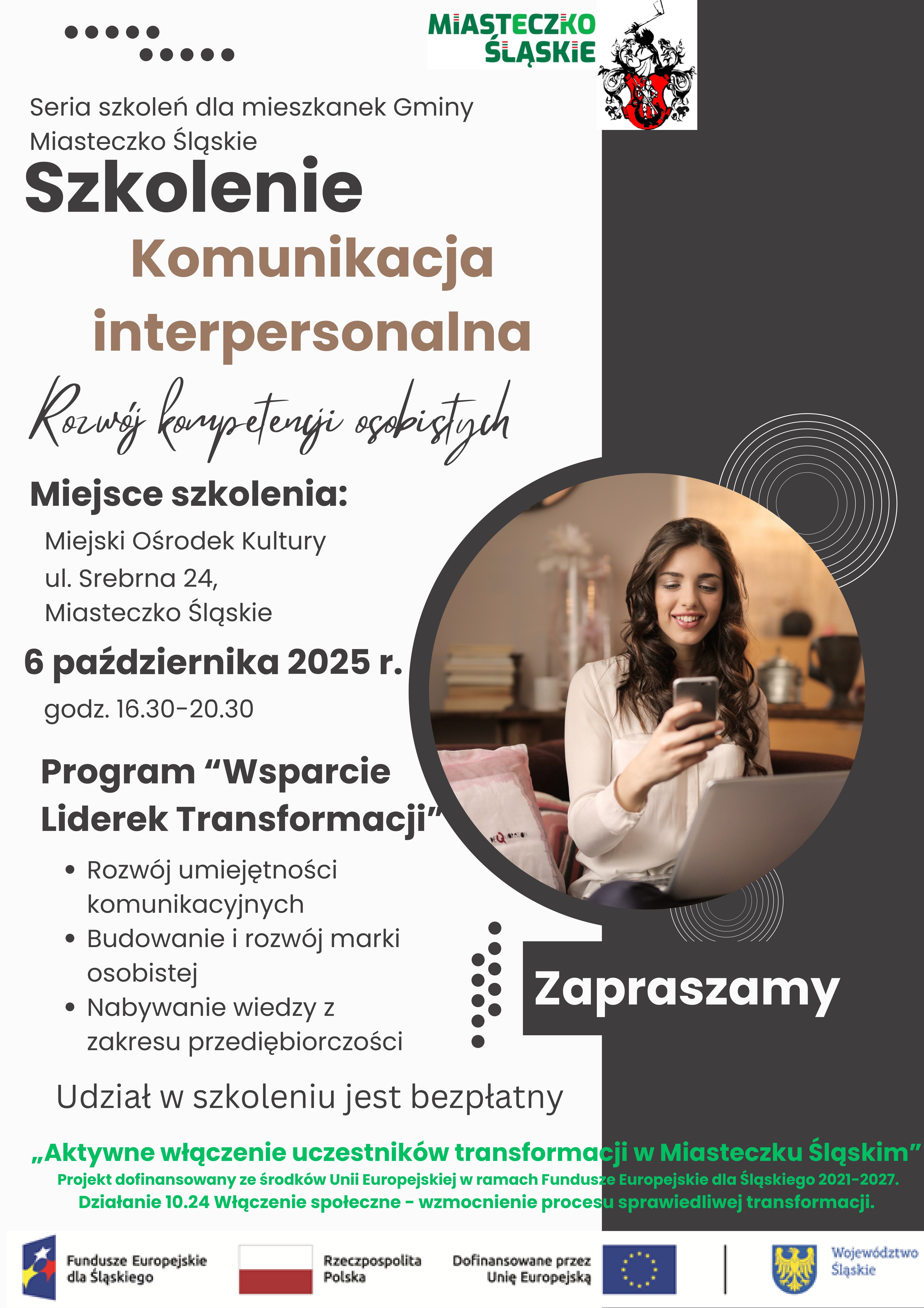 Szkolenie „Komunikacja interpersonalna – rozwój kompetencji osobistych”