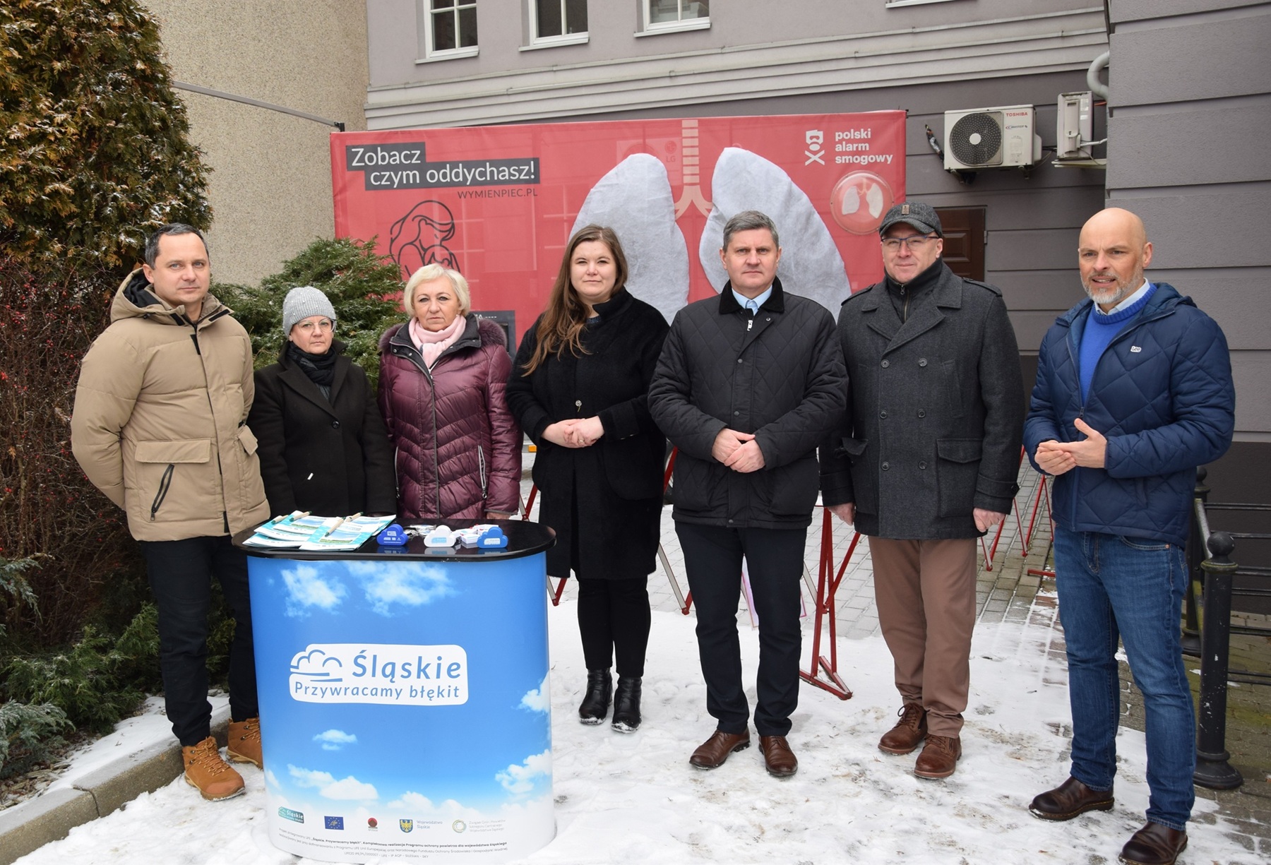 Otwarcie kampanii edukacyjnej „Zobacz czym oddychasz” w Miasteczku Śląskim