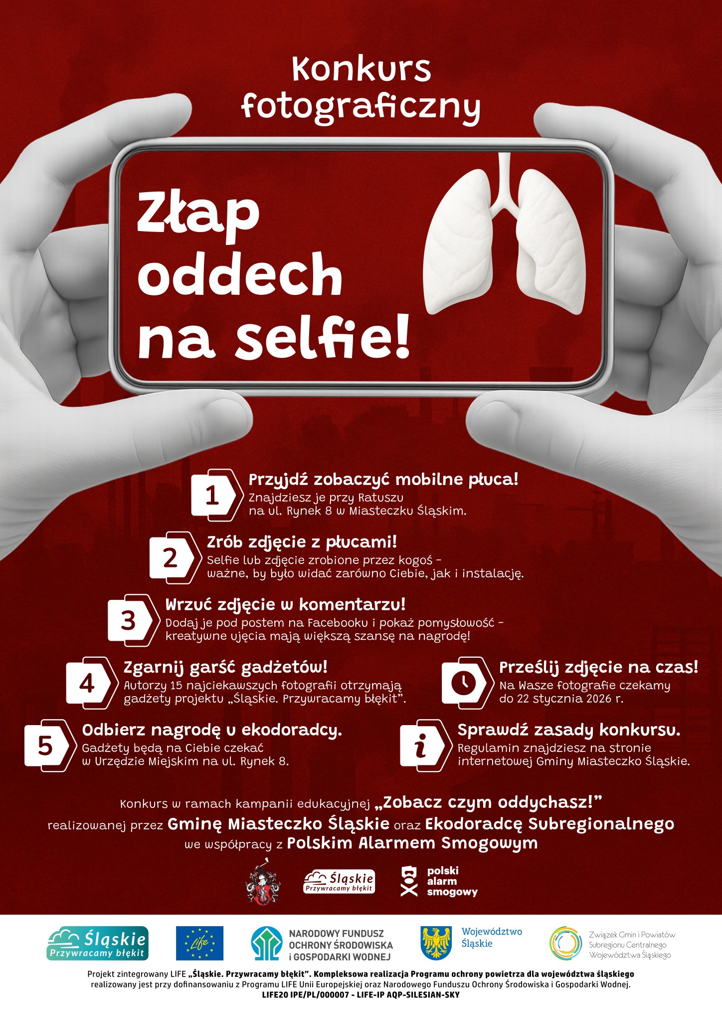 Konkurs fotograficzny „Złap oddech na selfie!”