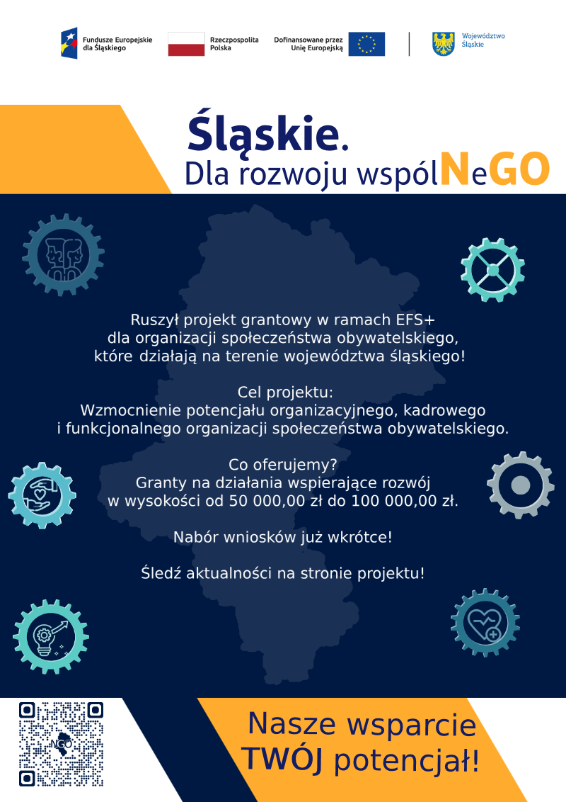 Projekt grantowy "Śląskie. Dla rozwoju wspólNeGO"