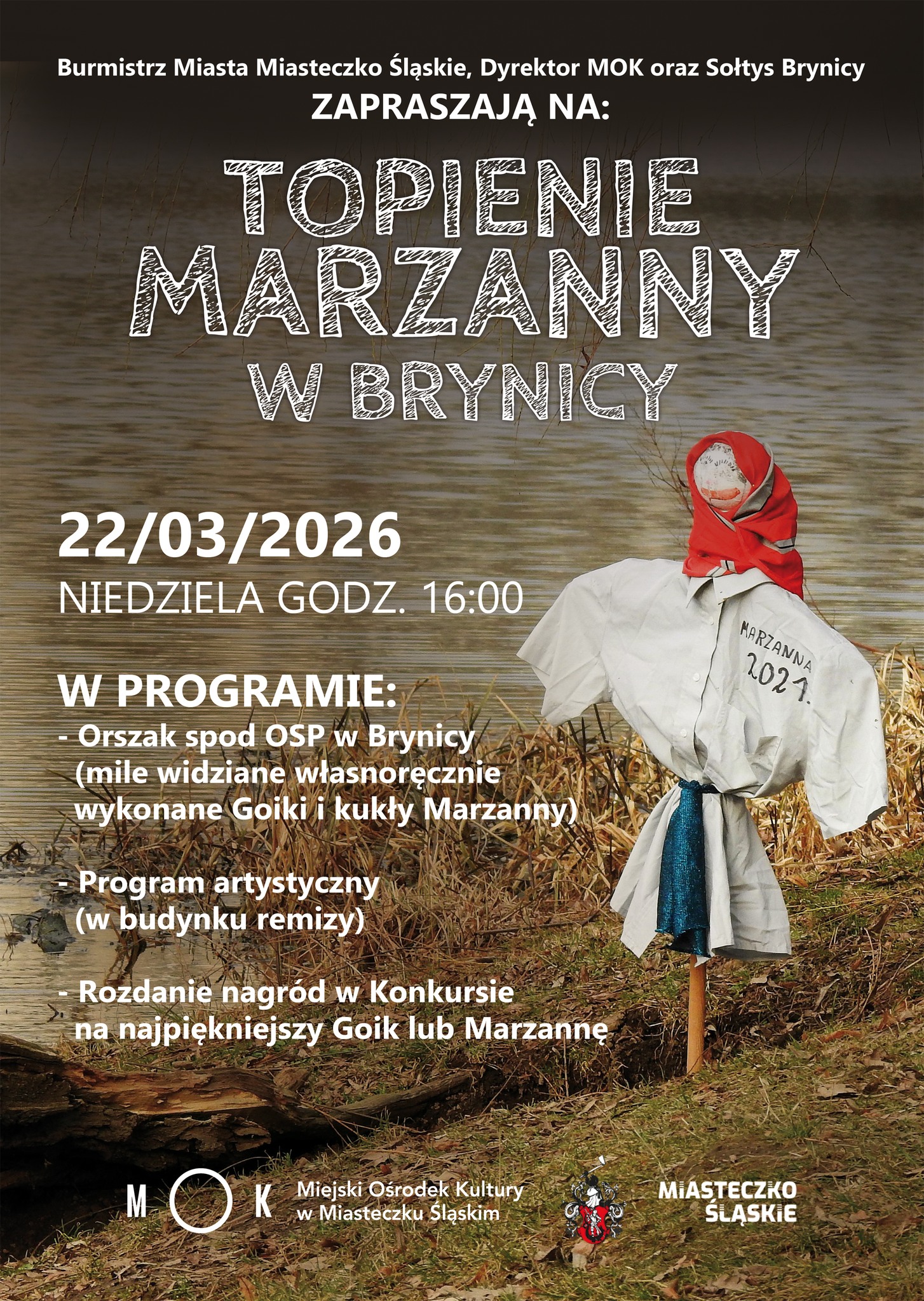 Topienie Marzanny w Brynicy