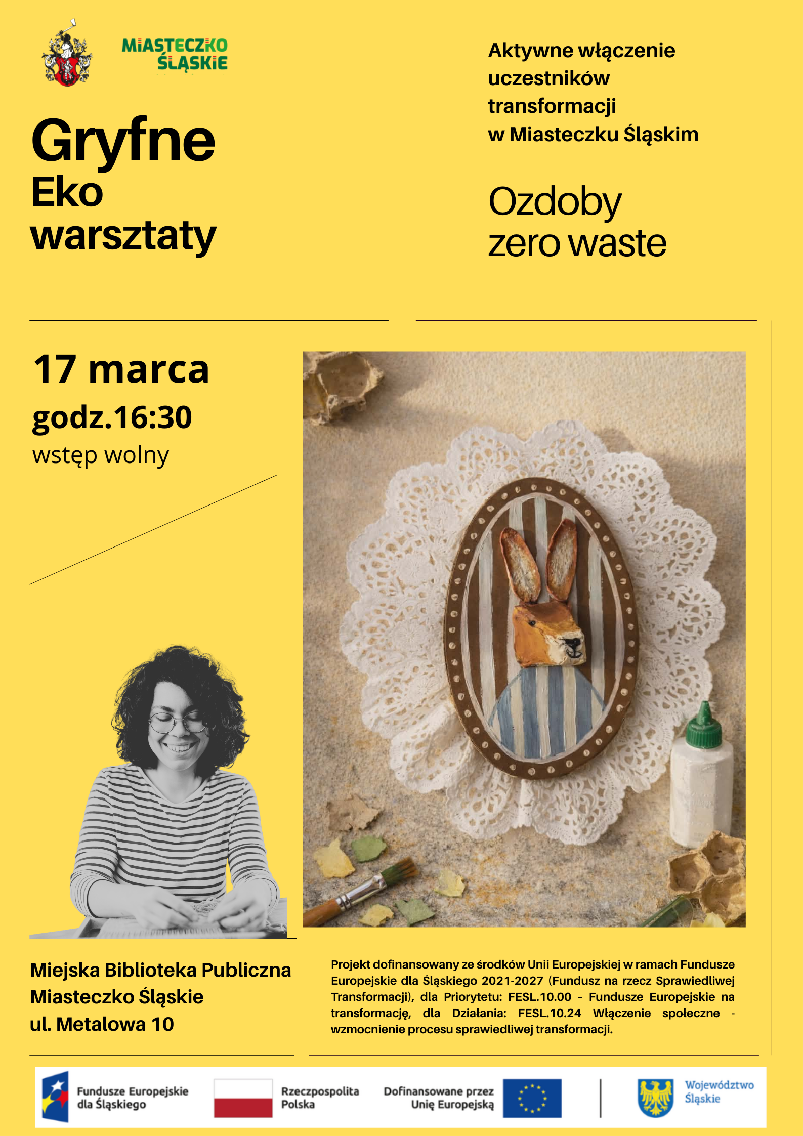 Gryfne Eko warsztaty – ozdoby zero waste