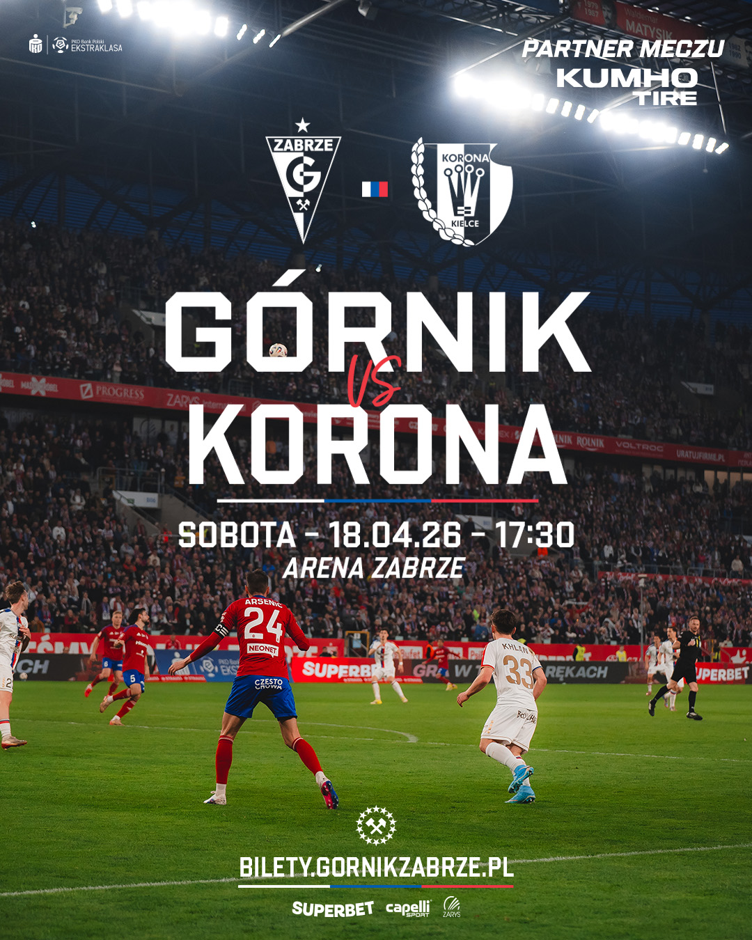 Górnik Zabrze zaprasza na mecz!