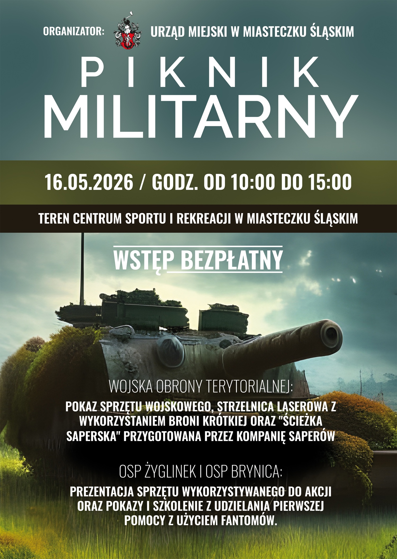 Piknik militarny w Miasteczku Śląskim