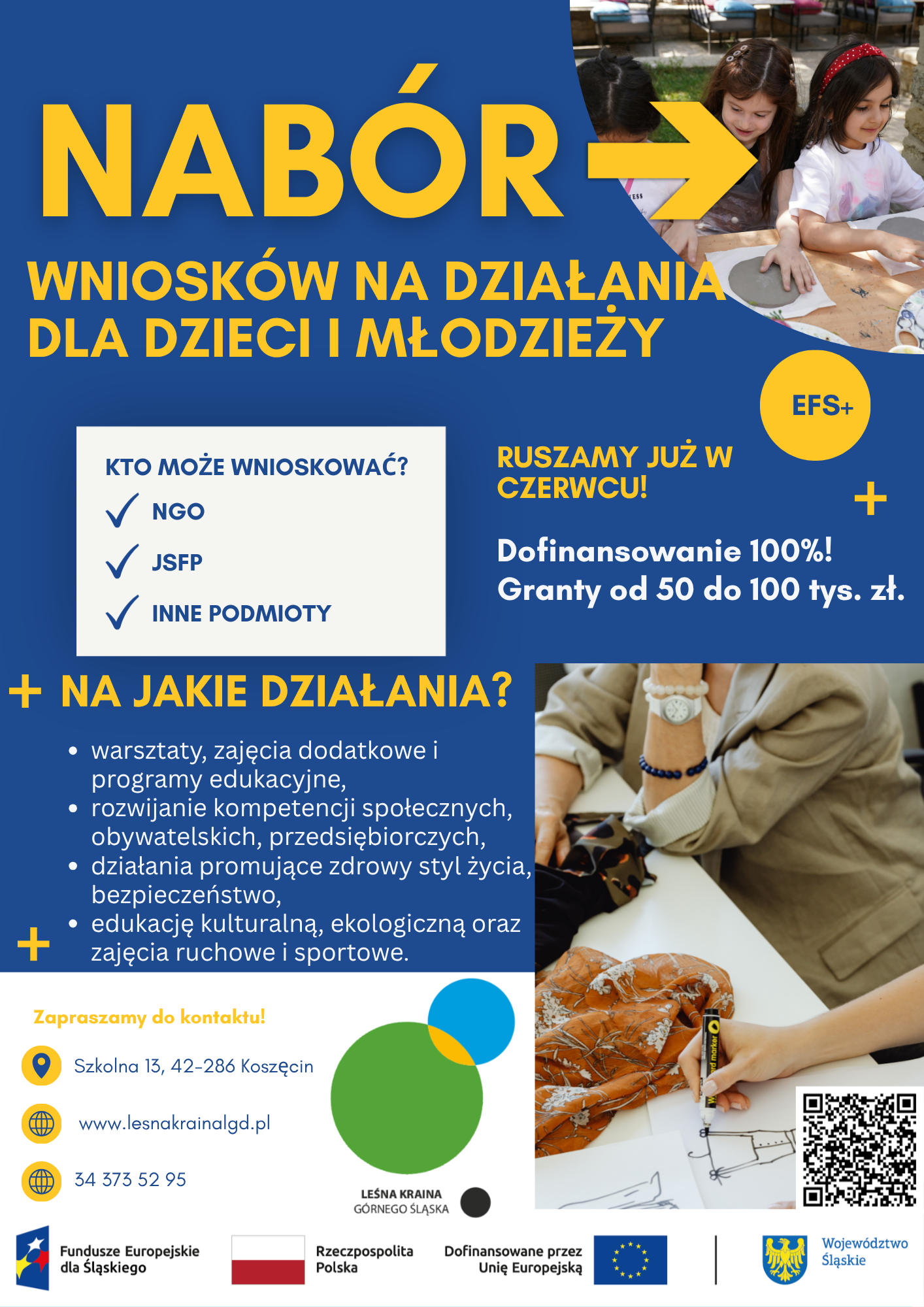 LGD „Leśna Kraina Górnego Śląska” rozpoczyna realizację nowego projektu edukacyjnego