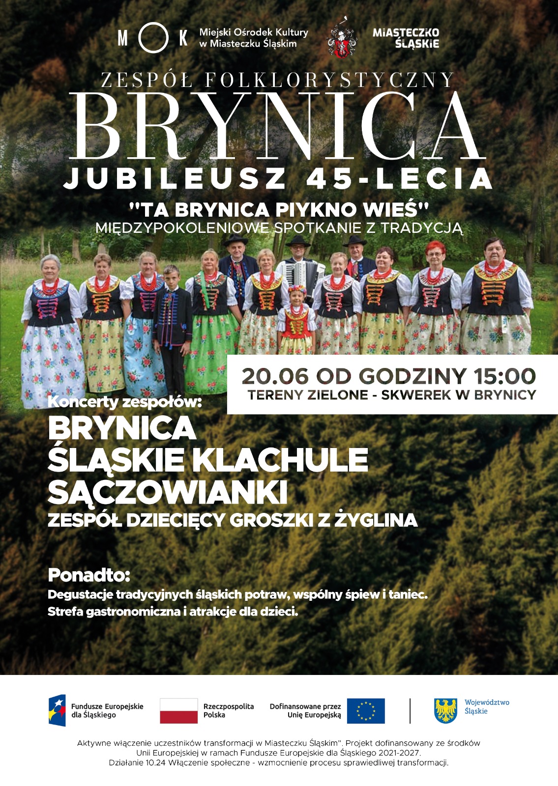 Powitanie Lata i jubileusz 45-lecia Zespołu Folklorystycznego Brynica