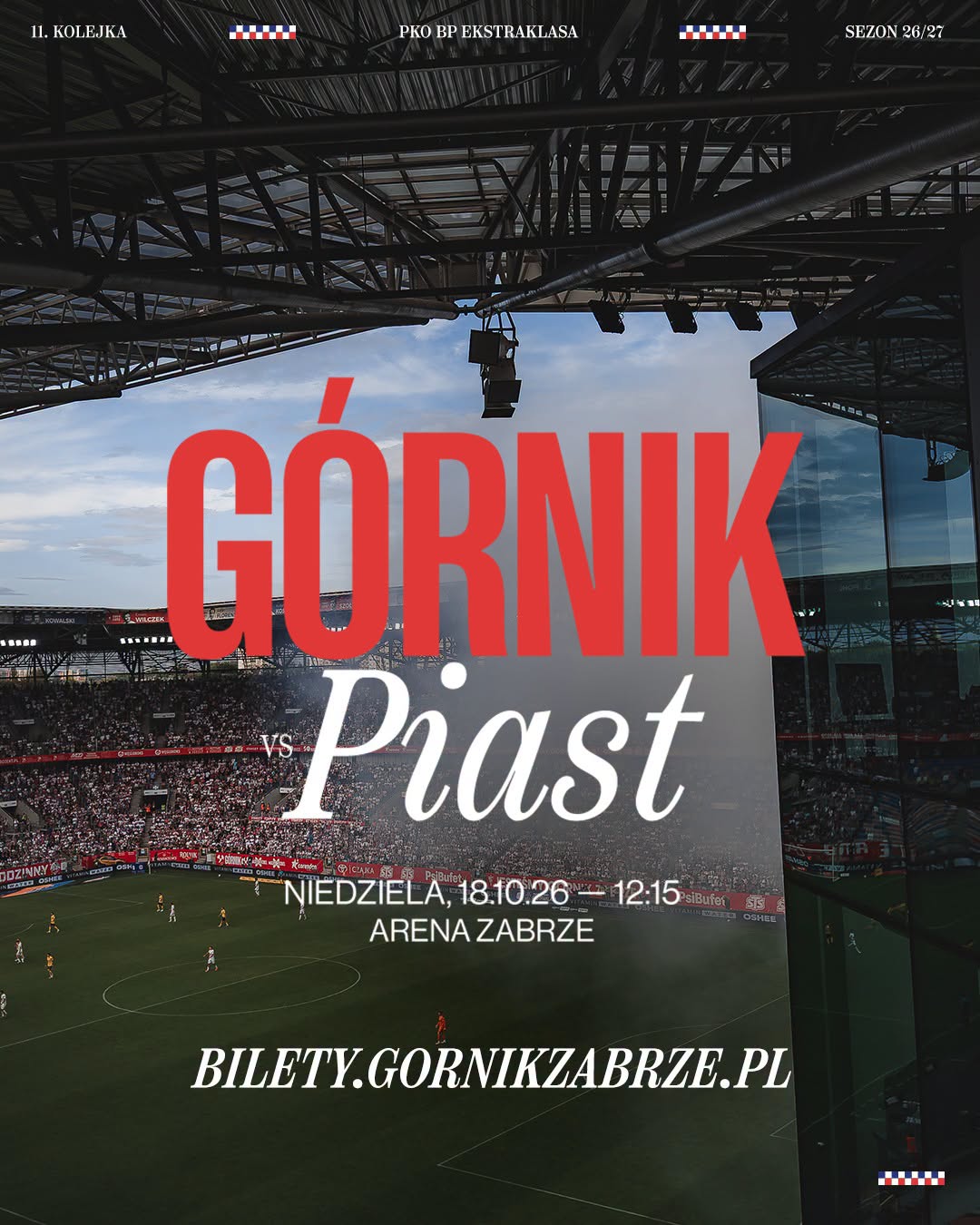 Górnik Zabrze zaprasza na mecz!