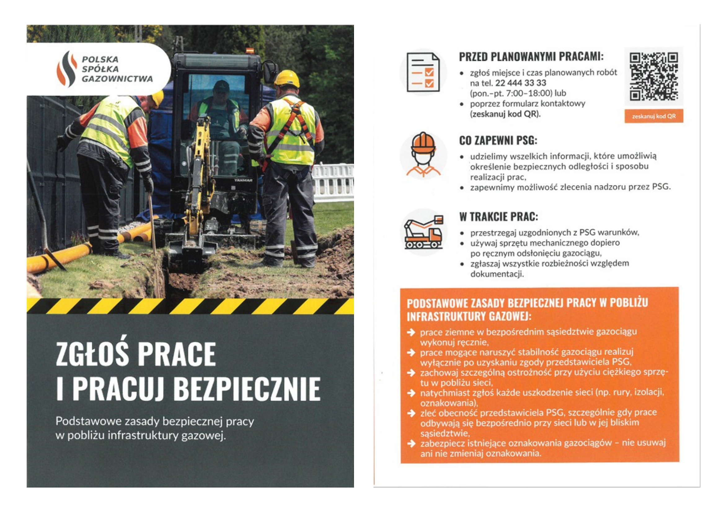 Planujesz prace w pobliżu gazociągu? Zadbaj o bezpieczeństwo