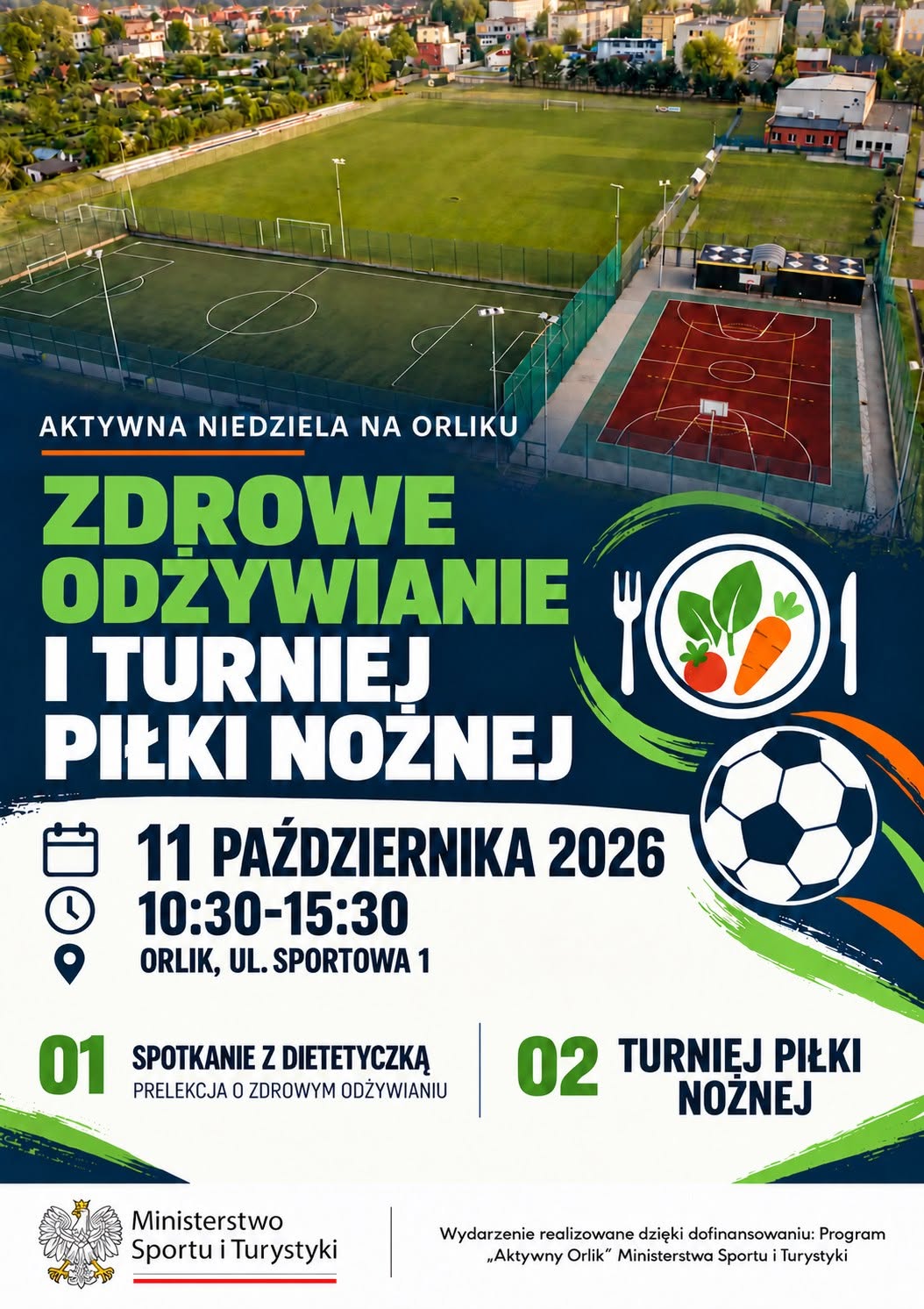 Przed nami ostatnia „Aktywna niedziela na Orliku”!
