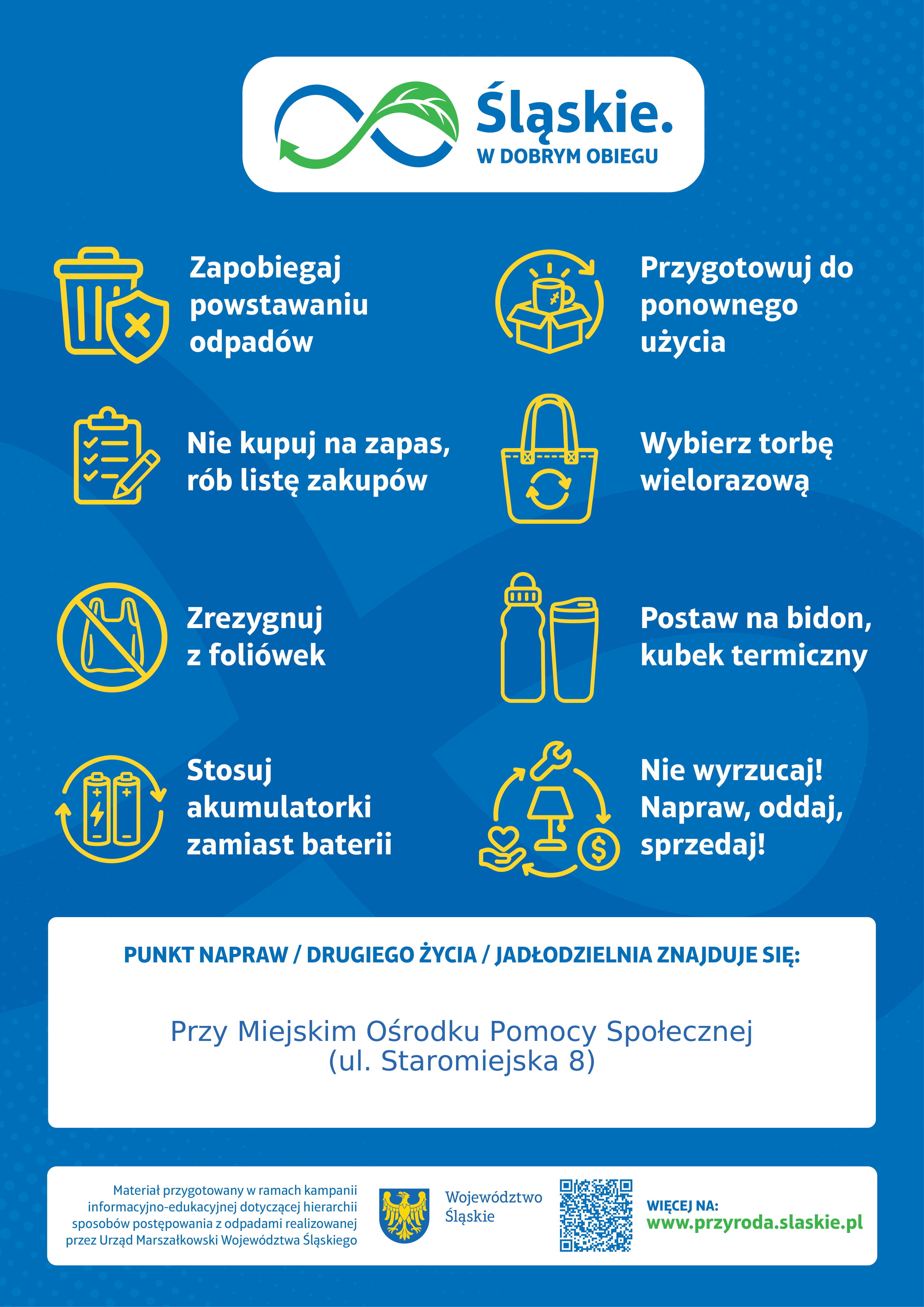 Kampania informacyjno-edukacyjna „Śląskie. W DOBRYM OBIEGU”