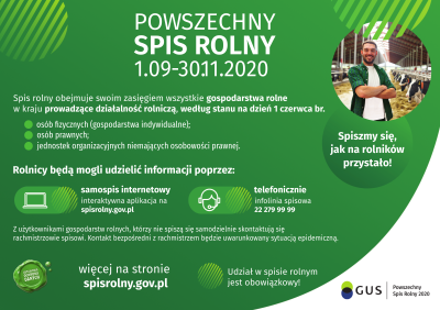 grafika do wpisu: Powszechny Spis Rolny trwa