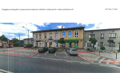 grafika do wpisu: Wyznaczenie nowych miejsc parkingowych w ciągu ul. Rynek w Miasteczku Śląskim