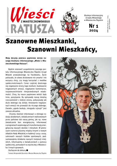 grafika do wpisu: Nowe wydanie „Wieści z Miasteczkowskiego Ratusza”