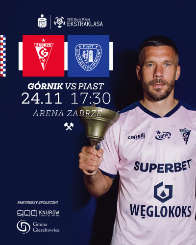 grafika do wpisu: Górnik Zabrze zaprasza na mecz!