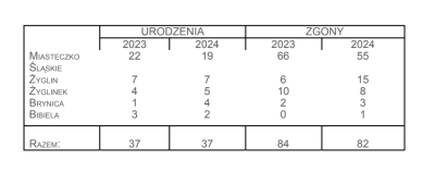 grafika do wpisu: Demografia: urodzenia i zgony w 2024 roku