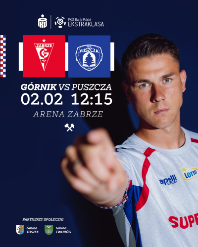 grafika do wpisu: Górnik Zabrze zaprasza na mecz!