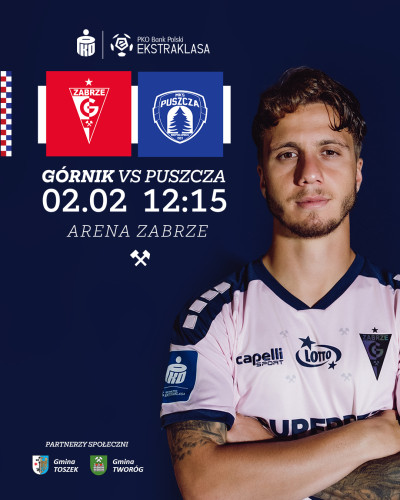 grafika do wpisu: Górnik Zabrze zaprasza na mecz!