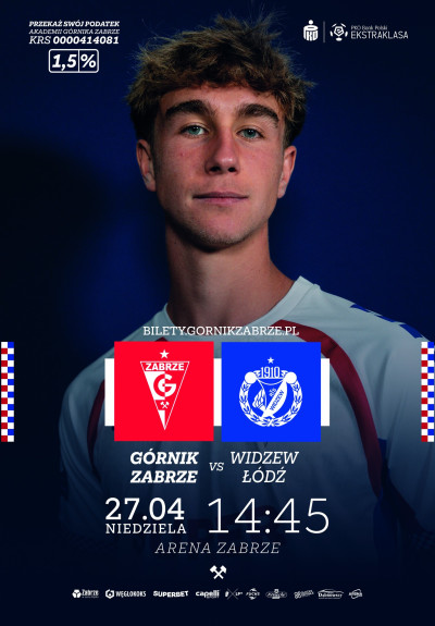 grafika do wpisu: Górnik Zabrze zaprasza na mecz!