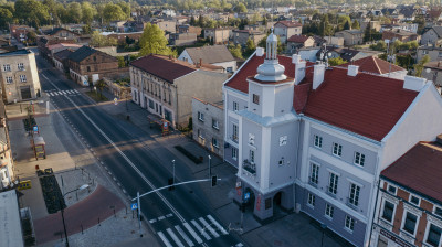 grafika do wpisu: Życzenia z okazji 463. rocznicy nadania praw miejskich Miasteczku Śląskiemu