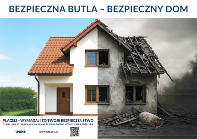grafika do wpisu: Kampania informacyjno-edukacyjna BEZPIECZNA BUTLA – BEZPIECZNY DOM