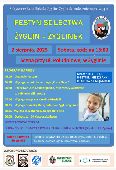 grafika do wpisu: Festyn Sołectwa Żyglin-Żyglinek