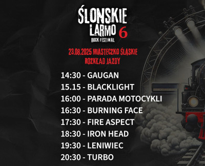 grafika do wpisu: Ślonskie Larmo Rock Festiwal 6