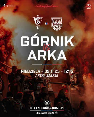 grafika do wpisu: Górnik Zabrze zaprasza na mecz!