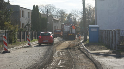 grafika do wpisu: Rozpoczął się jeden z końcowych etapów remontu ul. Dudy w Miasteczku Śląskim