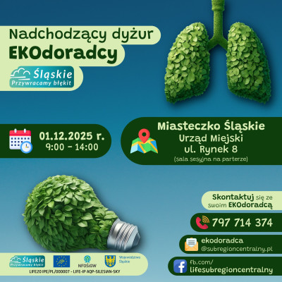 grafika do wpisu: Nadchodzący dyżur ekodoradcy