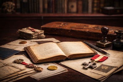 grafika do wpisu: Posiadasz pamiątki po ks. Remigiuszu Sobańskim? Panteon Górnośląski poszukuje materiałów do wystawy