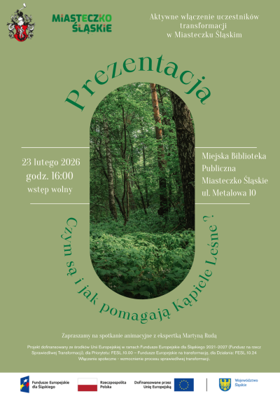 grafika do wpisu: Prezentacja: „Czym są i jak pomagają Kapiele Leśne?”