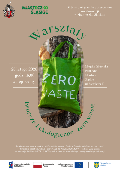 grafika do wpisu: Warsztaty „Twórcze i ekologiczne – zero waste”