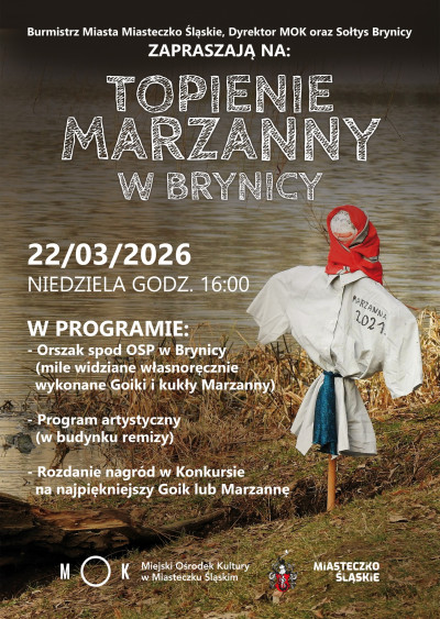 grafika do wpisu: Topienie Marzanny w Brynicy