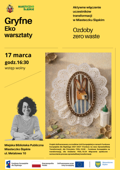 grafika do wpisu: Gryfne Eko warsztaty – ozdoby zero waste