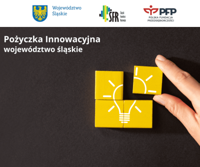 grafika do wpisu: Pożyczka Innowacyjna i Pożyczka Innowacyjna II dla przedsiębiorców z sektora MŚP