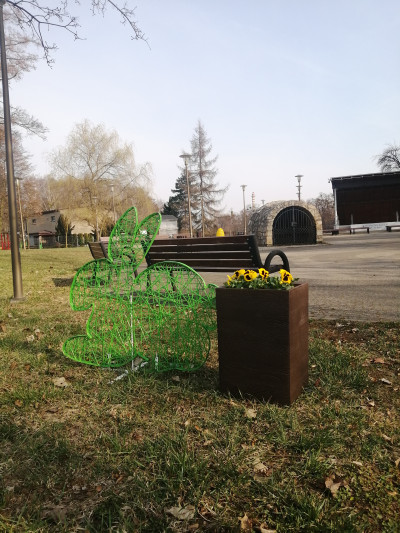 grafika do wpisu: Wielkanocne dekoracje w Parku Rubina