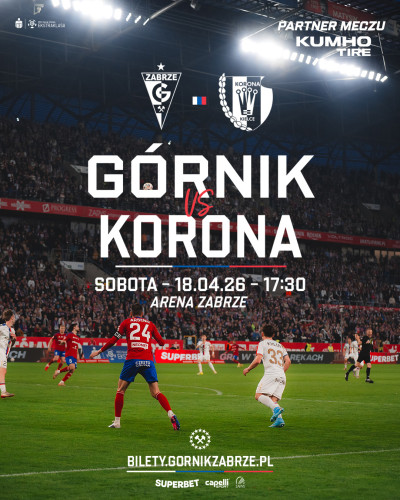 grafika do wpisu: Górnik Zabrze zaprasza na mecz!