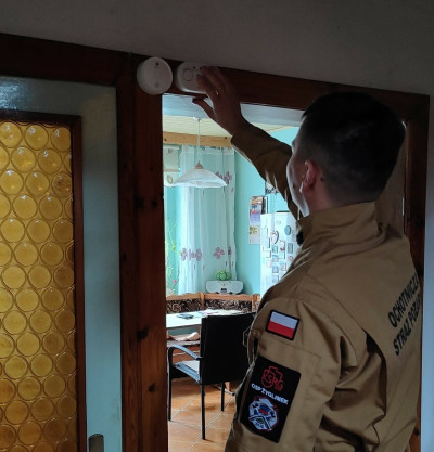 grafika do wpisu: Czujniki czadu i dymu dla mieszkańców Miasteczka Śląskiego