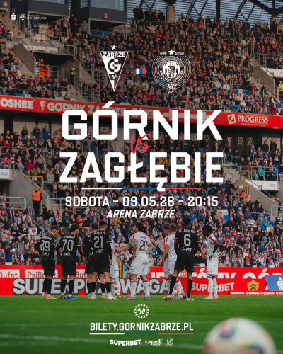 grafika do wpisu: Górnik Zabrze zaprasza na mecz!