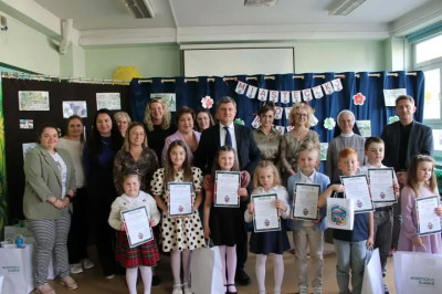 grafika do wpisu: Konkursy „Miasteczko – moje miasto” pod patronatem Burmistrza Miasta Tomasza Respondka