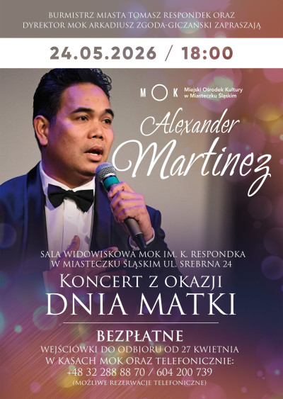 grafika do wpisu: Koncert z okazji Dnia Matki w Miasteczku Śląskim