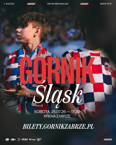 grafika do wpisu: Górnik Zabrze zaprasza na mecz!