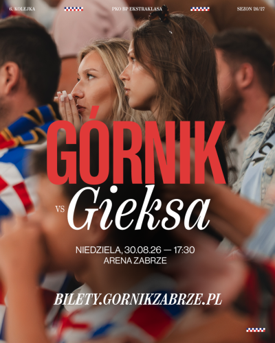 grafika do wpisu: Górnik Zabrze zaprasza na mecz!