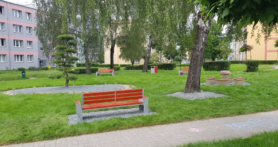 grafika do wpisu: Informacja dotycząca wycinki drzew na Skwerku Seniora