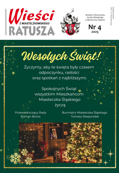 okładka wydania Nr 4 / 2025 gazety Wieści z Ratusza